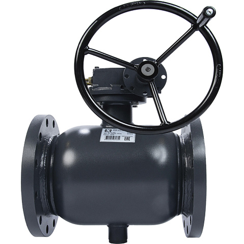 Кран стальной шаровой цельносварной DN 300-250 PN 16 стандартнопроходной фланцевый 750мм с редукт. RJIP-FF РИДАН 065N0266GR купить в Челябинске | "Проконсим"